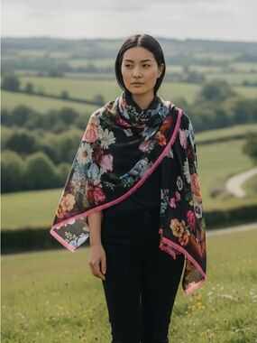 Ted baker Floral Women's scarf wrap garden